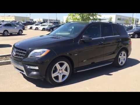 Pre Owned 2012 Mercedes-Benz M-Class 4MATIC 4dr ML350 BlueTEC - St. Albert & Sherwood Park, AB