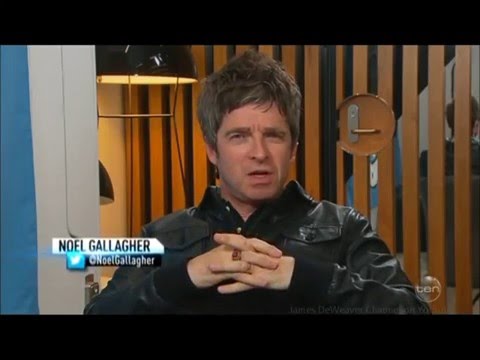 Noel Gallagher "I Enjoy NOT Working w/ F*#K's" Australian Tv Interview 29 3 2016