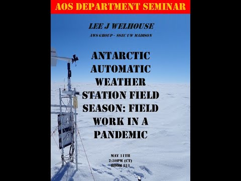 UW-AOS Department Seminar - May 11, 2022
