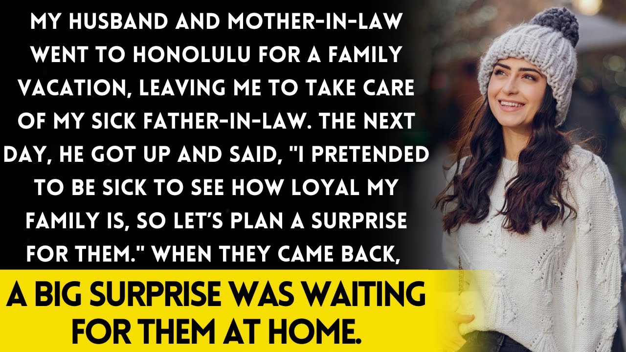 My Husband and Mother-in-Law Left My Father-in-Law Behind, But They Were Shocked When They Came Back