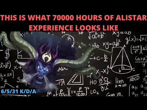 This Is What 70000 HOURS of ALISTAR Experience Looks Like