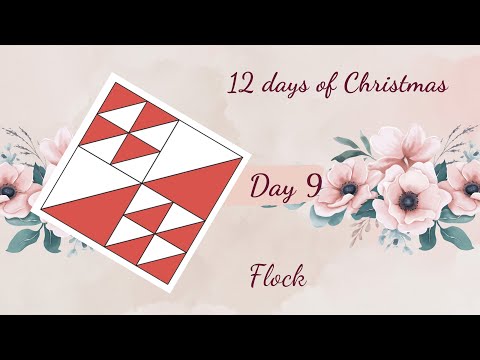 Let's sew a block - Flock
