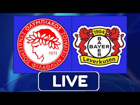 🔴 Olympiakos Piräus - Bayer 04 Leverkusen | Champions League Playoffs | Watchparty