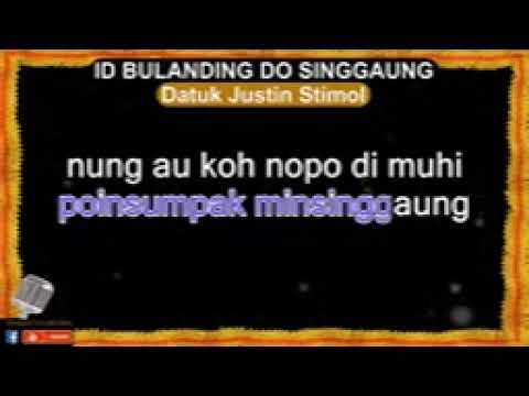 Id bulanding do singgaung karoake, up loaded by Monsopiad channel, coverd by Martin Ampang