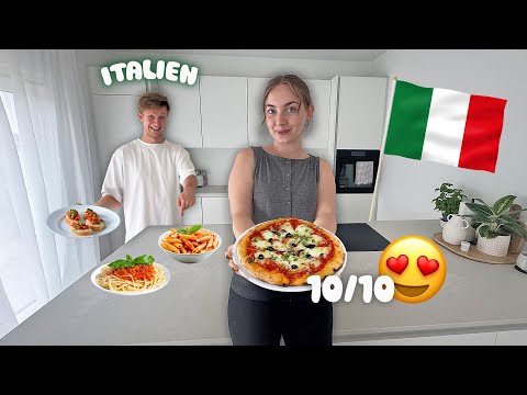 We eat ONLY ITALIAN FOOD 24 hours a day 🇮🇹🍕