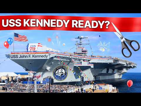 Aboard USS John F. Kennedy - The $13B Aircraft Carrier