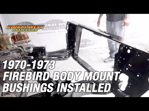 Installing Body Mount Bushings On 1970-1973 Firebird