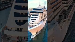 MSC SEAVIEW cruise cruzeiro navio transatlantico  santos brasil @cruzeiros2025  2025  #shorts
