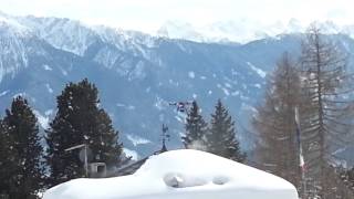 preview picture of video 'Drone al Ciampedie Vigo di Fassa Catinaccio Roseng'