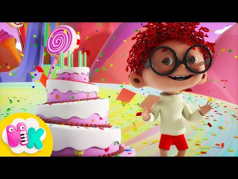 Grattis på födelsedagen sång 🥳 Ja må hon leva! 🎉 HeyKids - Barnsånger på Svenska