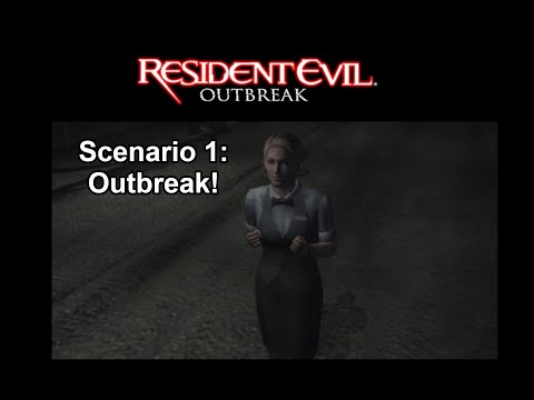 [Let's Play] Resident Evil Outbreak - Scenario 1: Outbreak! (No Commentary)