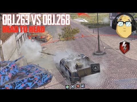 Obj.263 Vs Obj.268 World of Tanks Blitz