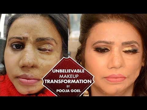 Unbelievable Makeup Transformation | Makeup Tutorial By Pooja Goel | The POWER of Makeup