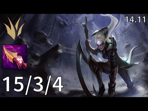 Diana Jungle vs Karthus - EUW Master | Patch 14.11