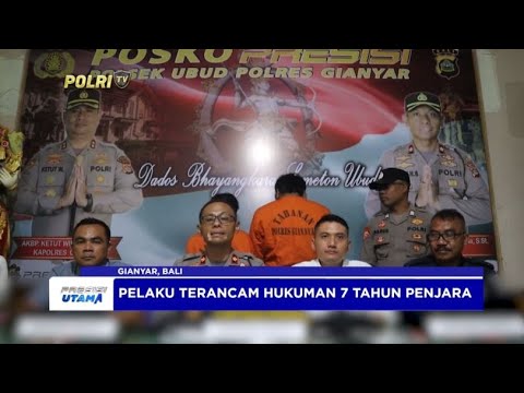 POLSEK UBUD TANGKAP SEPASANG KEKASIH PELAKU CURAT TOKO HP