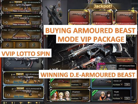 Buying ARMOURED BEAST PACKAGE & Winning Desert Eagle-Armoured Beast in CrossFire PH September 2020