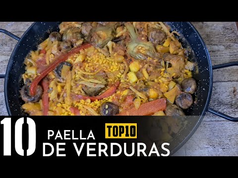 Receta del arroz en paella de verduras de temporada, cultura del arroz, BUENISSIMA. Locos por paella