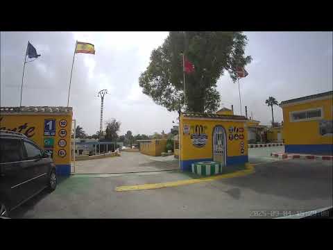 Aproximação ao Parque de Campismo Fortuna, Sudeste de Espanha. 04/09/2023 (N38°12'22.3'' W001°06'25.4'')