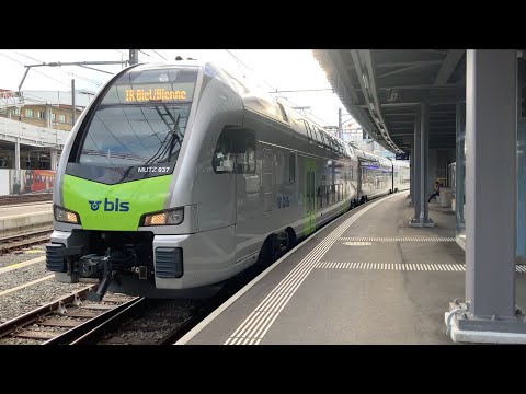 Ausfahrt des IR65 in Bern auf Gleis 49