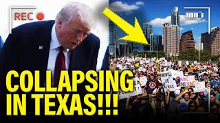 Trump COLLAPSES in Texas with FATAL MISTAKE!!