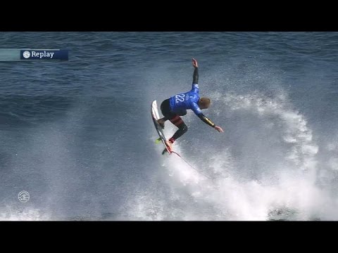 Kolohe Andino Fired Up in Round Three
