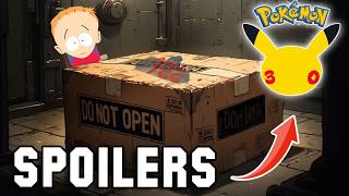 Pokémon 30th anniversary Product List has Arrived: Spoilers inside