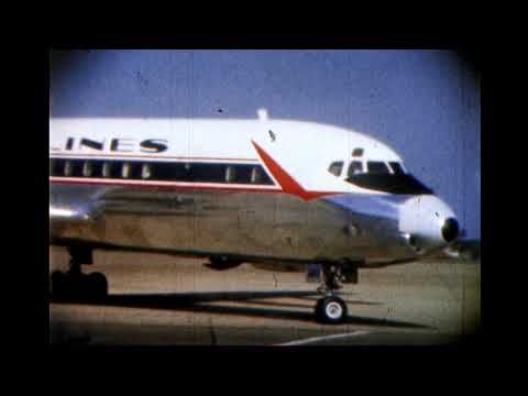 Bludworth Color Film Delta DC-8 at Houston