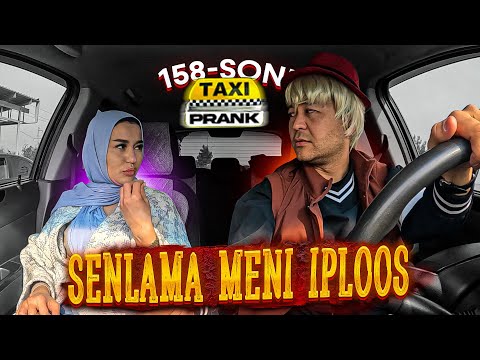 Taksida prank 158-soni🚕 1-martta senlab gapirdim😂 Oxiri yomon😬