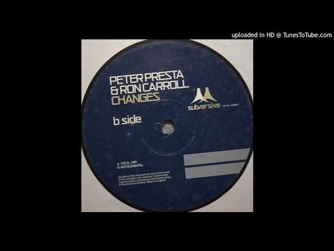 Peter Presta & Ron Carroll - Changes (Instrumental / B Side)