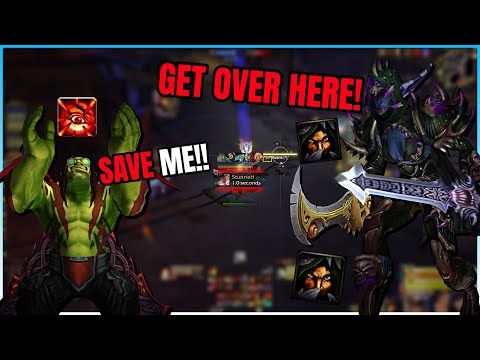 Player vs Gear 😭 | Fury Warrior PvP | WoW Shadowlands 9.2
