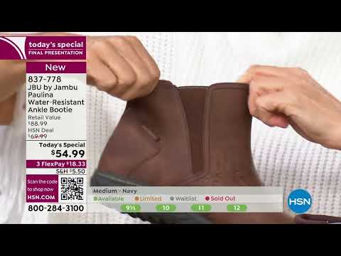 JBU by Jambu Paulina WaterResistant Ankle Bootie