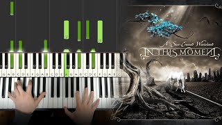 In This Moment - World In Flames (Piano Cover) | Dedication #991