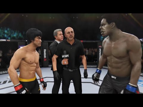 Bruce Lee vs. Dark Hulk (EA Sports UFC 3)