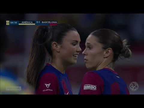 Ingrid Engen as a center back highlights vs Club América