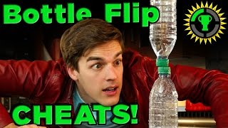 Game Theory: CHEAT the Water Bottle Flip Challenge...with SCIENCE!