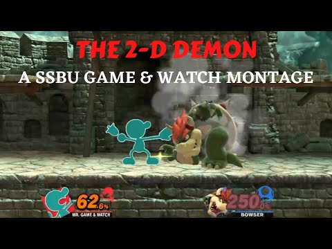 THE 2-D DEMON: A SSBU Game and Watch Montage