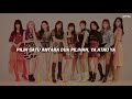 TWICE YES Or YES 트와이스 YES Or YES Lirik Terjemahan Indonesia