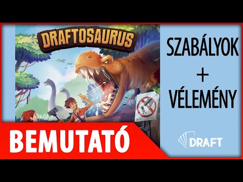 Draftosaurus társasjáték bemutató - :: DRAFT :: Társasjáték vlog