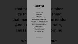Download lagu ABOUT YOU By The 1975 #song #music #lyrics #musiclyrics #spotify #trending #aboutyou #the1975 mp3