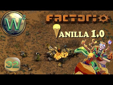 Factorio Vanilla 1.0, Episode 32: Low Density Structures and Flying Robot Frames - Let's Play