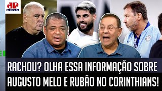 Polêmica: ‘Cara, a informação de dentro do Corinthians é que o Augusto Melo e o Rubão…’; olha isso