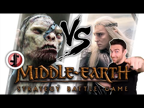 Seigneur des Anneaux 2 VS 2 - Légion d'Azog / Nécromancien VS Thranduil / Mont de Fer