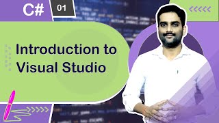 C# programming tutorial  18 - Intro to Microsoft Visual Studio.NET IDE