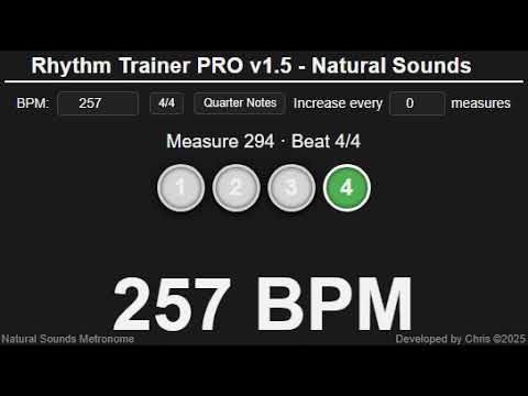 Metonome 257 BPM
