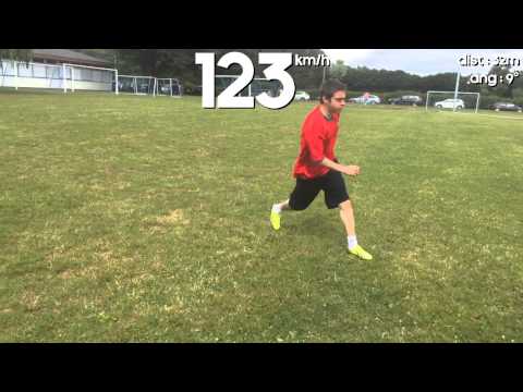 Football power challenge 123km/h