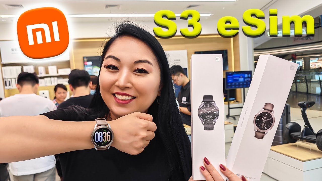 Xiaomi watch S3 - eSim e GPS