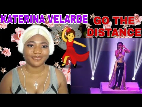 MY FIRST TIME REACTING TO KATRINA VELARDE - GO THE DISTANCE || LIVE  PERFORMANCES (Eda React)