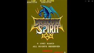ドラゴンスピリット NEWバージョン 1コインクリア 2,267,770点