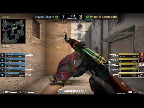 Pov fnx (28/23) CS GO DEMO - DUST2 - 14 IMPERIAL VS 16 HAVAN (Aorus League 16/11/2020)