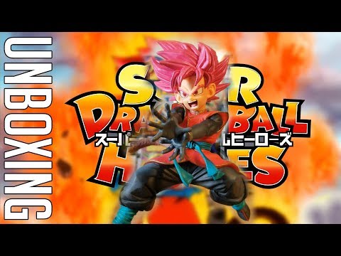 Super Dragon Ball Heroes Banpresto DXF Super Saiyan God Beat Figure Unboxing!